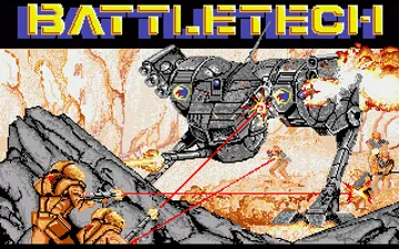 BattleTech - The Crescent Hawk's Inception screen shot title